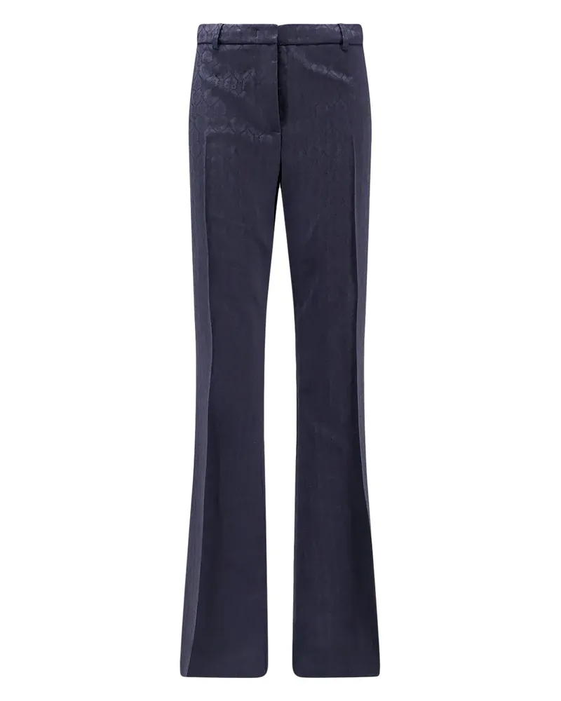 Etro Hose mit Paisleymuster - Blau Blau