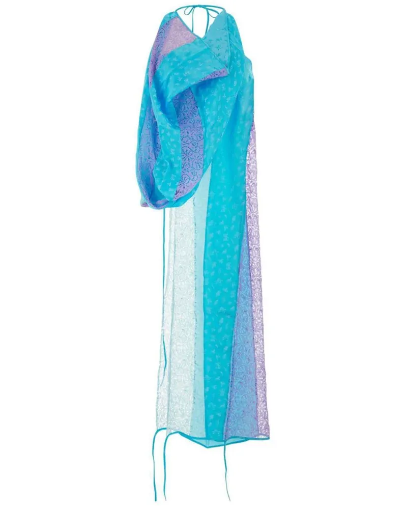 KIKO KOSTADINOV Drapierte Bluse - Blau Blau