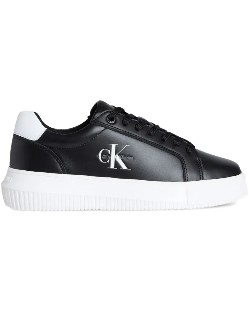 Calvin Klein Chunky Mono Sneakers - Schwarz Schwarz