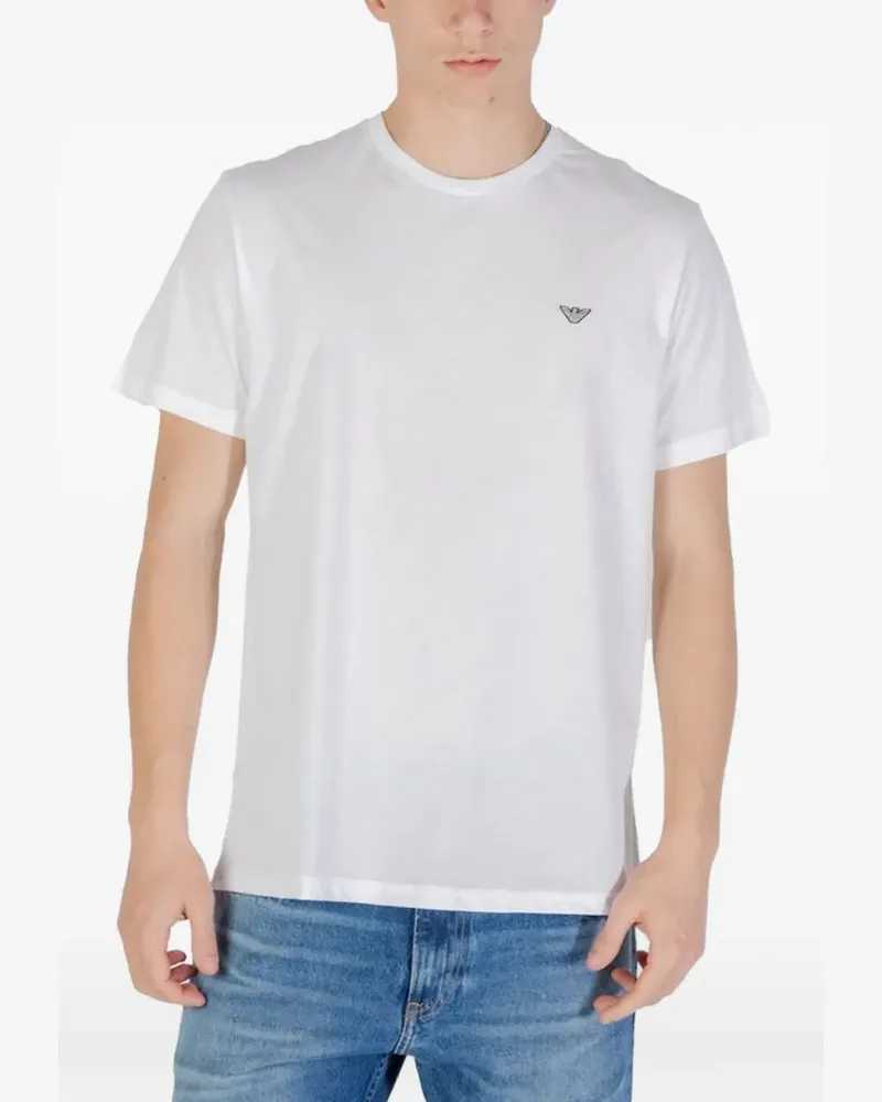 Emporio Armani crew-neck T-shirt - Weiß Weiß