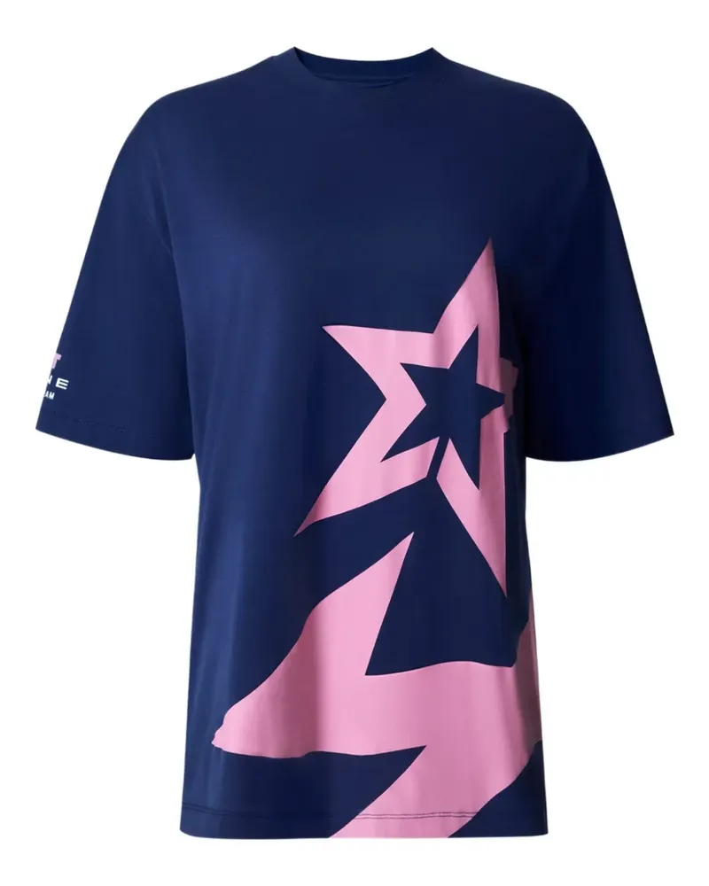 Perfect Moment T-Shirt mit Stern-Print - Blau Blau