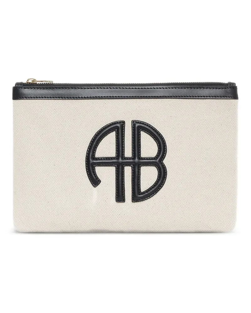 Anine Bing Lili Clutch - Nude Nude