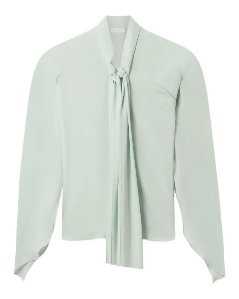 Stella McCartney Drapierte Schluppenbluse - Grün Grün