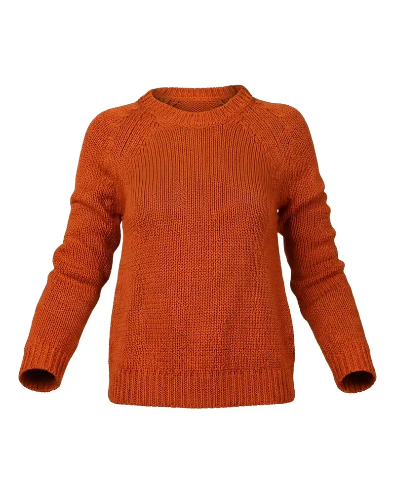 Valentino Garavani open-back tie sweater - Orange Orange