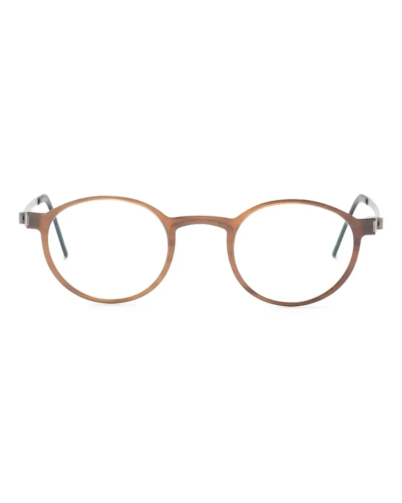 Lindberg Buffalo Brille aus Titan - Braun Braun
