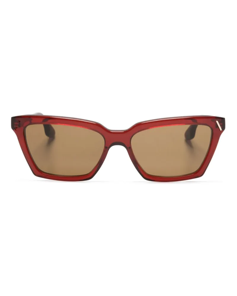 Victoria Beckham Sonnenbrille mit Cat-Eye-Gestell - Rot Rot