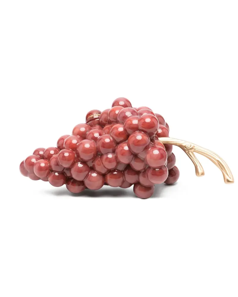 Cult Gaia Clutch in Traubenform - Rot Rot