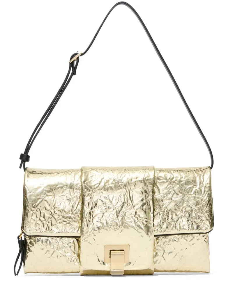 Proenza Schouler Flip Schultertasche im Metallic-Look - Gold Gold