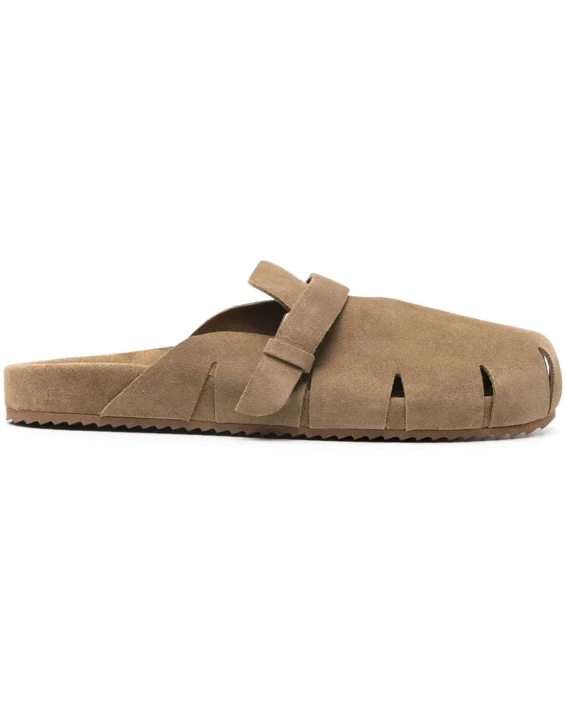 Ancient Greek Sandals Atlas Mules - Grün Grün