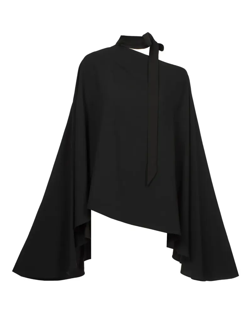 Taller Marmo Brooks One-Shoulder-Bluse - Schwarz Schwarz