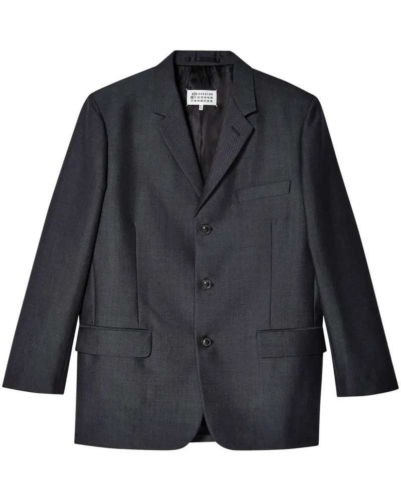 Maison Margiela Sakko mit Ziernähten - Grau Grau