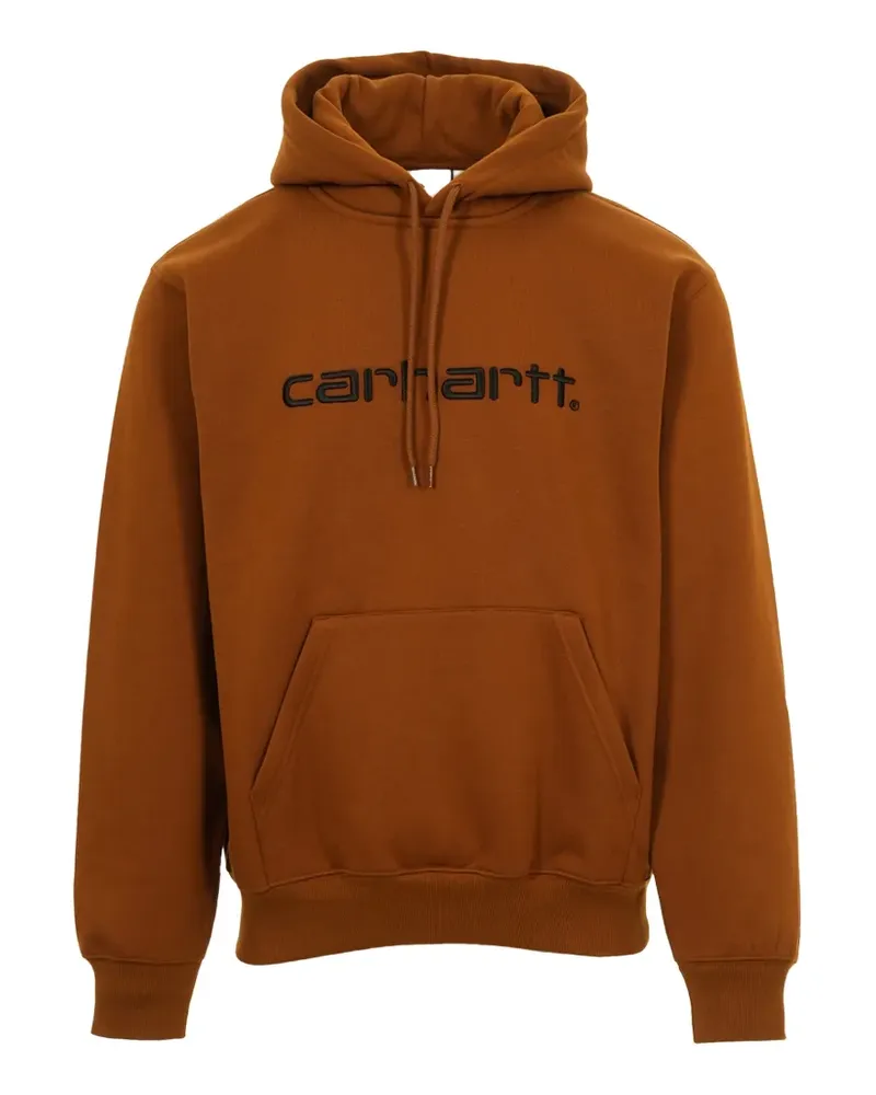 Carhartt WIP hooded sweatshirt - Braun Braun