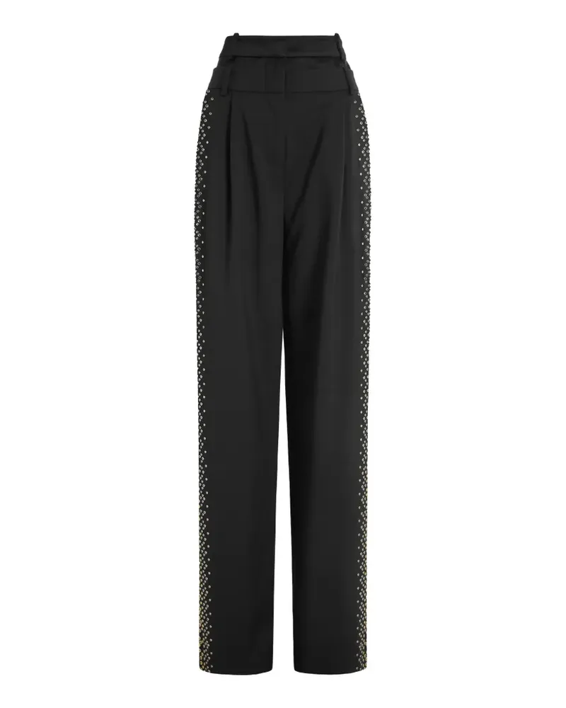 16ARLINGTON Ivlia embellished trousers - Schwarz Schwarz