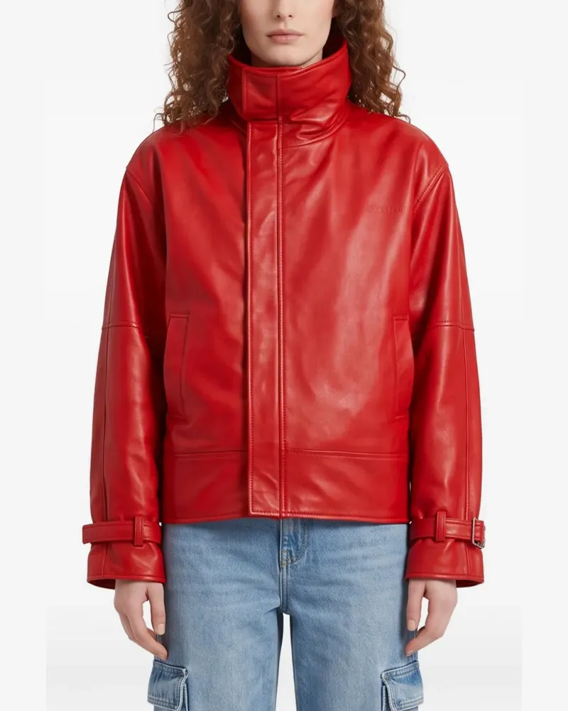 Balenciaga round bomber in red - Rot Rot