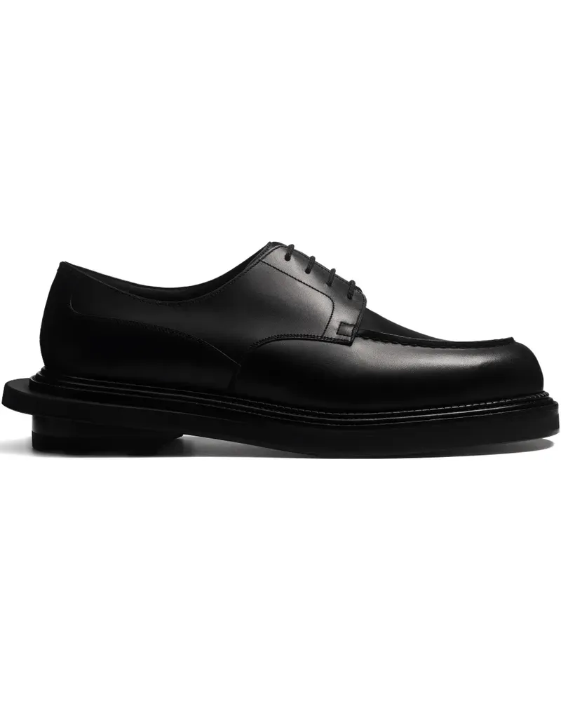 JM Weston leather derby - Schwarz Schwarz