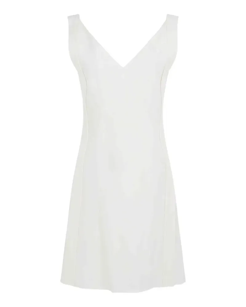 Chloé v-neck mini dress - Weiß Weiß