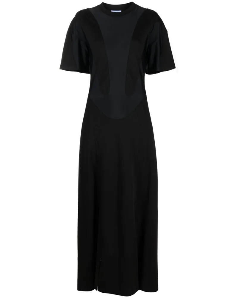 Thierry Mugler Kleid aus Bio-Baumwolle - Schwarz Schwarz