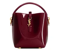 Mini Le 37 Beuteltasche aus Lackleder - Rot