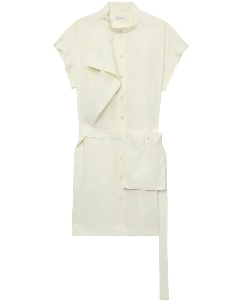 Christophe Lemaire Asymmetrisches Minikleid - Gelb Gelb