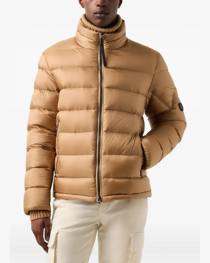 Bogner Hugh quilted down jacket - Nude Nude