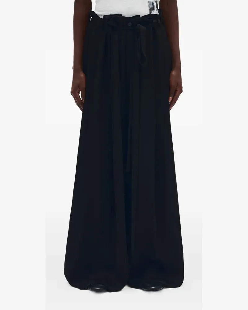 Ann Demeulemeester Kimmi Hose - Schwarz Schwarz