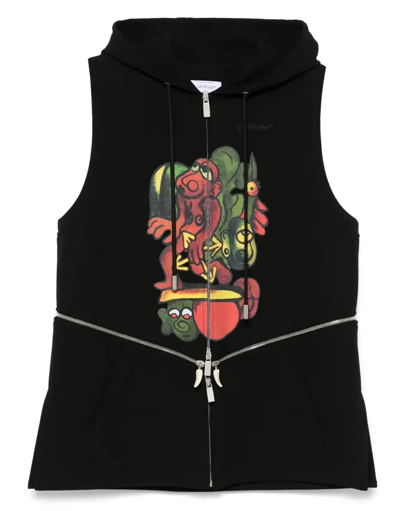 OFF-WHITE Nana Hoodie - Schwarz Schwarz