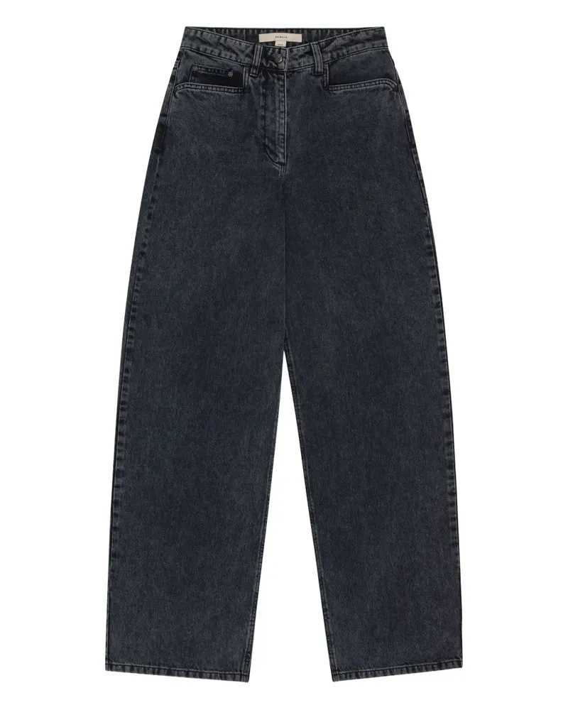 REMAIN Cocoon Jeans - Schwarz Schwarz