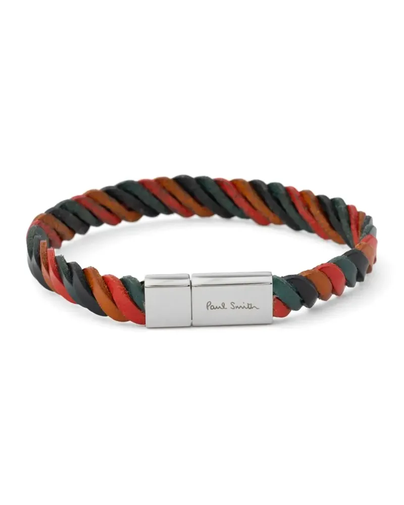 Paul Smith Artist Stripe Armband Rot