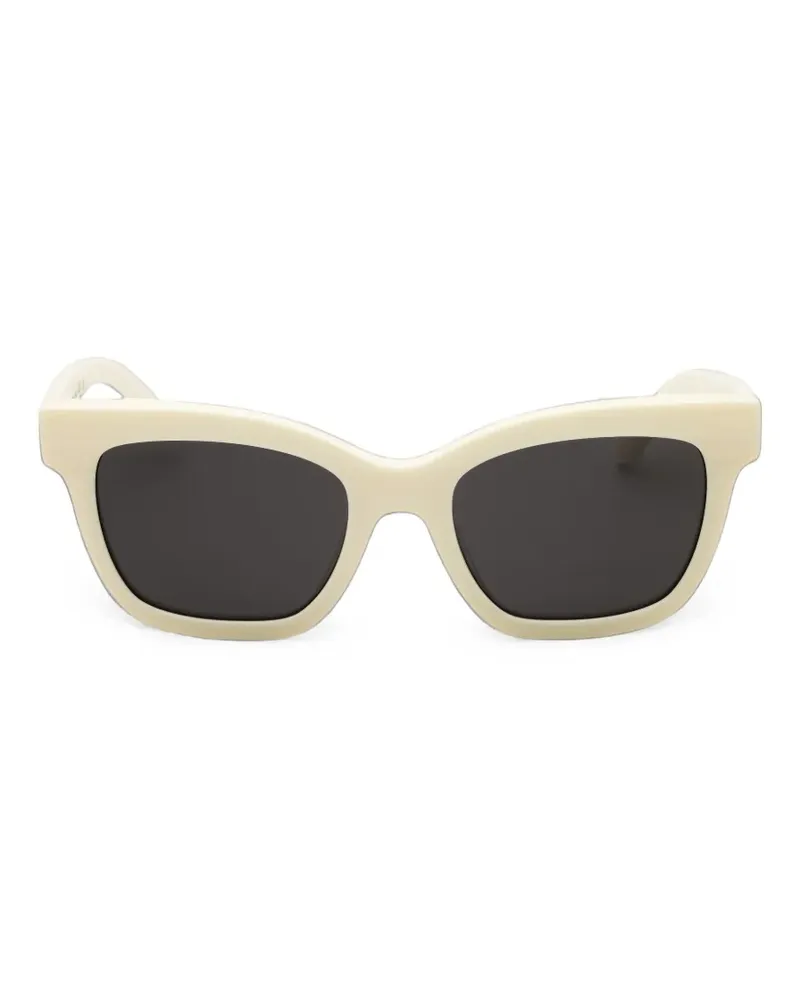 OFF-WHITE Lincoln square-frame sunglasses - Nude Nude