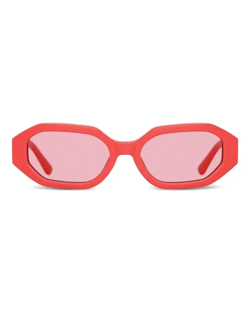 ATTICO Geometrische Irene Sonnenbrille - Rot Rot