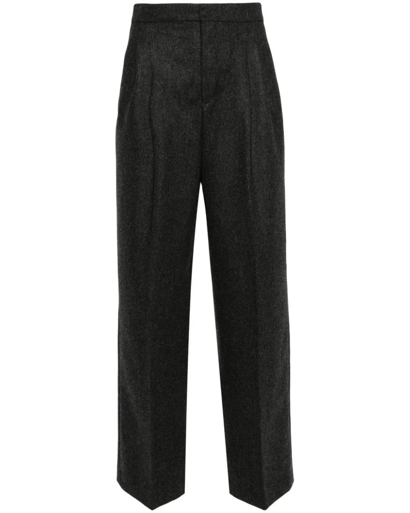 AMI Paris Hose mit Bundfalten - Grau Grau