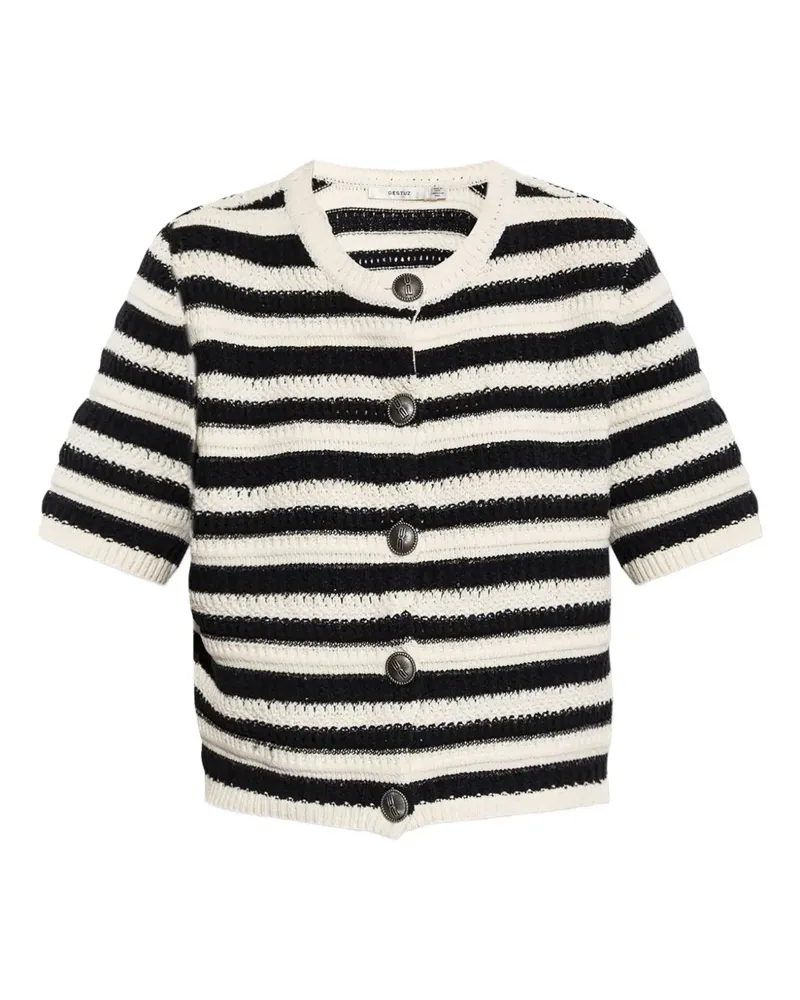 Gestuz GZ Sailie Cardigan - Schwarz Schwarz