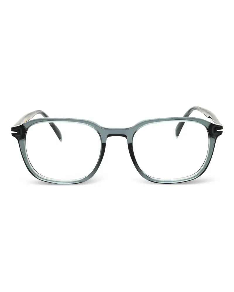 EYEWEAR by DAVID BECKHAM Brille mit eckigem Gestell - Grau Grau