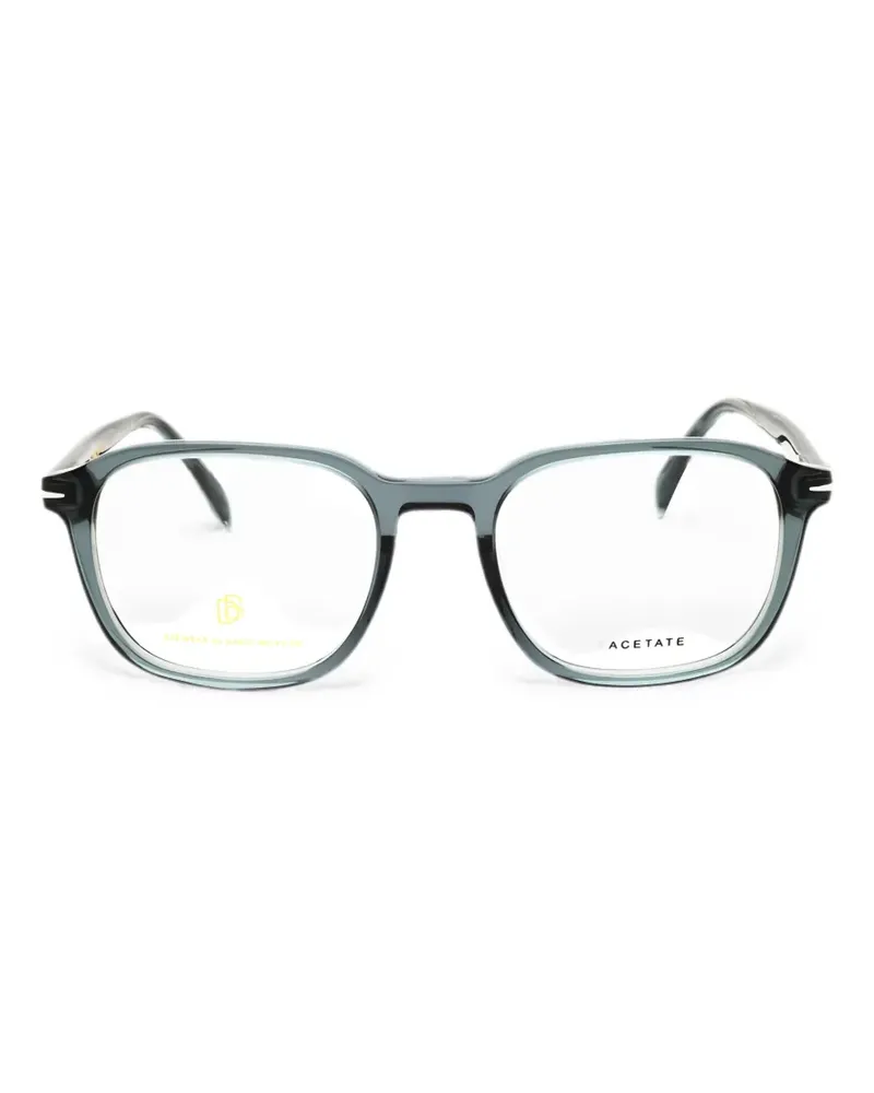EYEWEAR by DAVID BECKHAM rectangle-frame glasses - Grau Grau