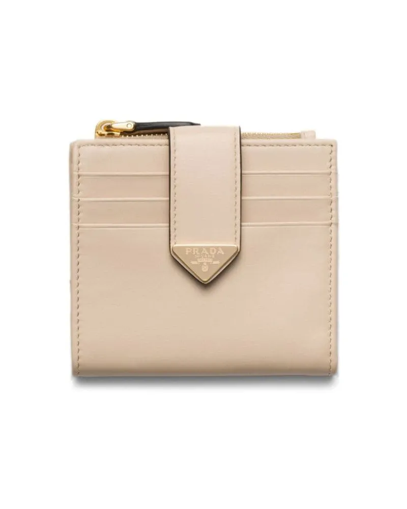 Prada Kleines Portemonnaie - Nude Nude