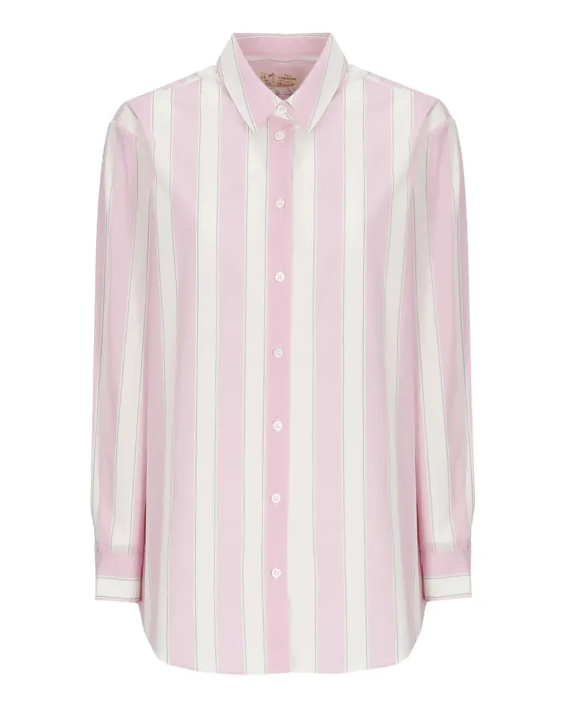 MC2 Saint Barth Brigitte striped shirt - Rosa Rosa