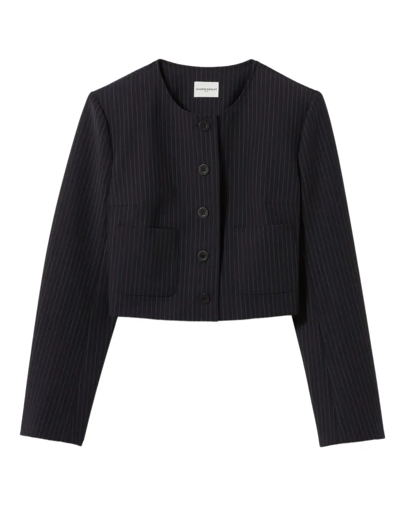 Claudie Pierlot Geknöpfte Jacke - Schwarz Schwarz