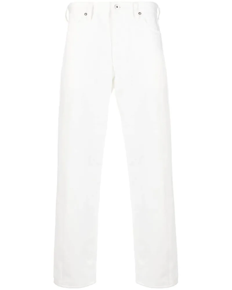 Jil Sander Jeans mit geradem Bein - Weiß Weiß