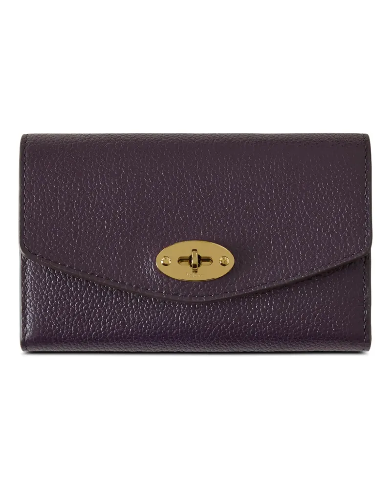 Mulberry Darley grained leather wallet - Violett Violett