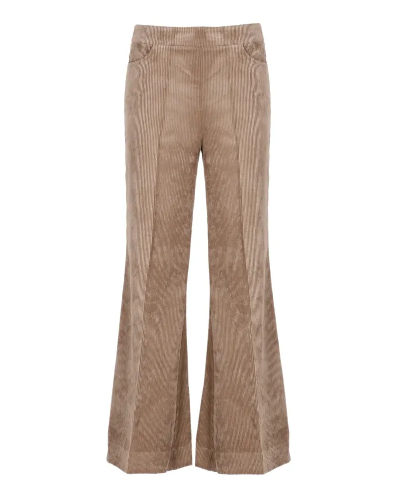 D.EXTERIOR corduroy-effect flared trousers - Braun Braun