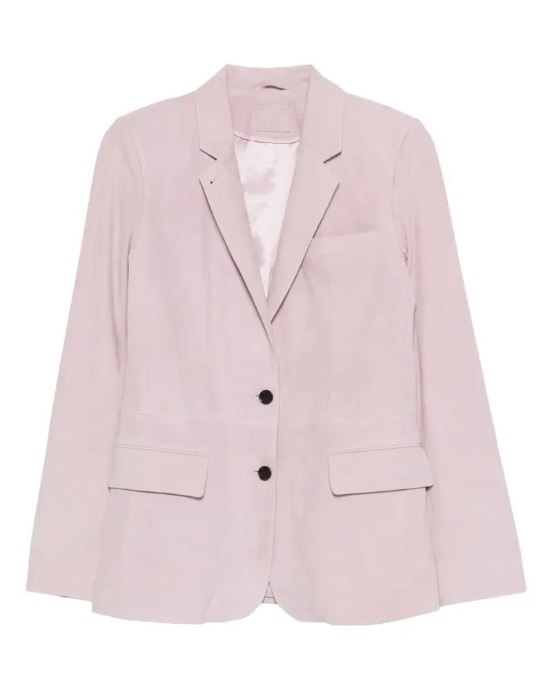 DESA suede blazer - Rosa Rosa