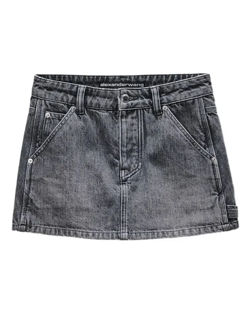 Alexander Wang Carpenter Minirock - Grau Grau