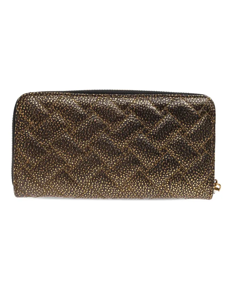 Kurt Geiger quilted zip-fastening wallet - Schwarz Schwarz