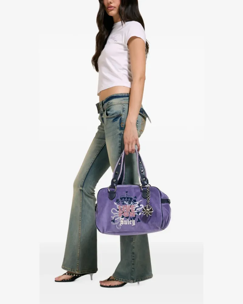 Juicy Couture Bowling Daydreamer tote bag - Violett Violett