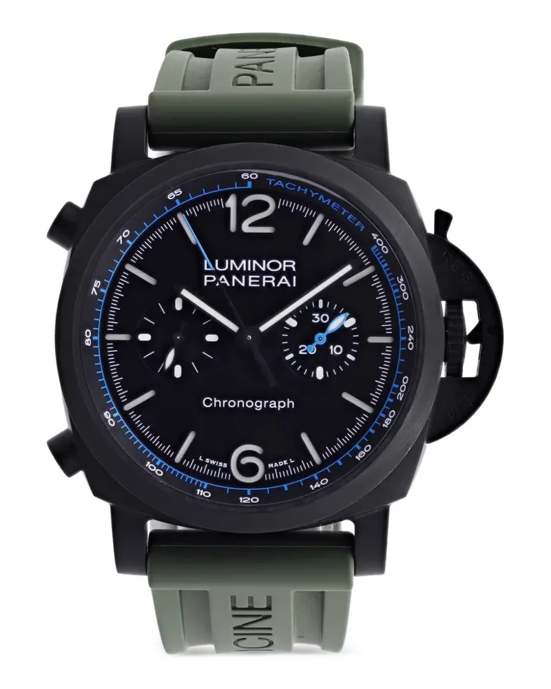 OFFICINE PANERAI Luminor Chrono Carbotech watch 44mm - Schwarz Schwarz
