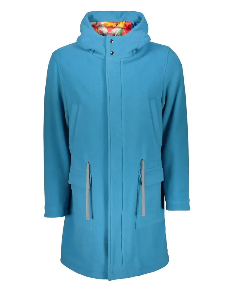 Herno Mantel mit Kapuze - Blau Blau