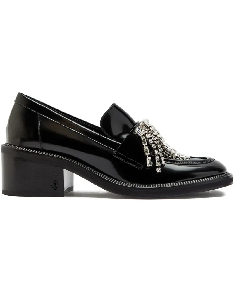 Jimmy Choo Tylor crystal-embellished loafers - Schwarz Schwarz