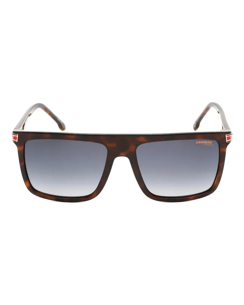 Carrera 1048/S tortoiseshell-effect square-frame sunglasses - Braun Braun