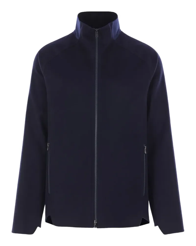 SEASE zip jacket - Blau Blau