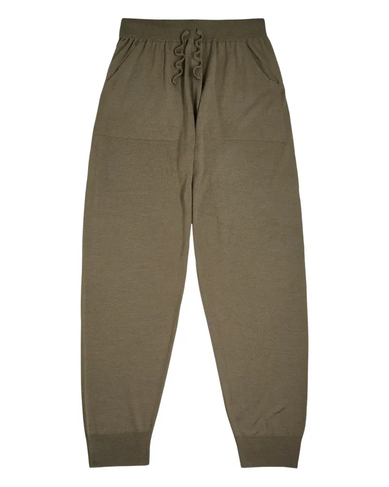 John Smedley Henning track pants - Grün Grün